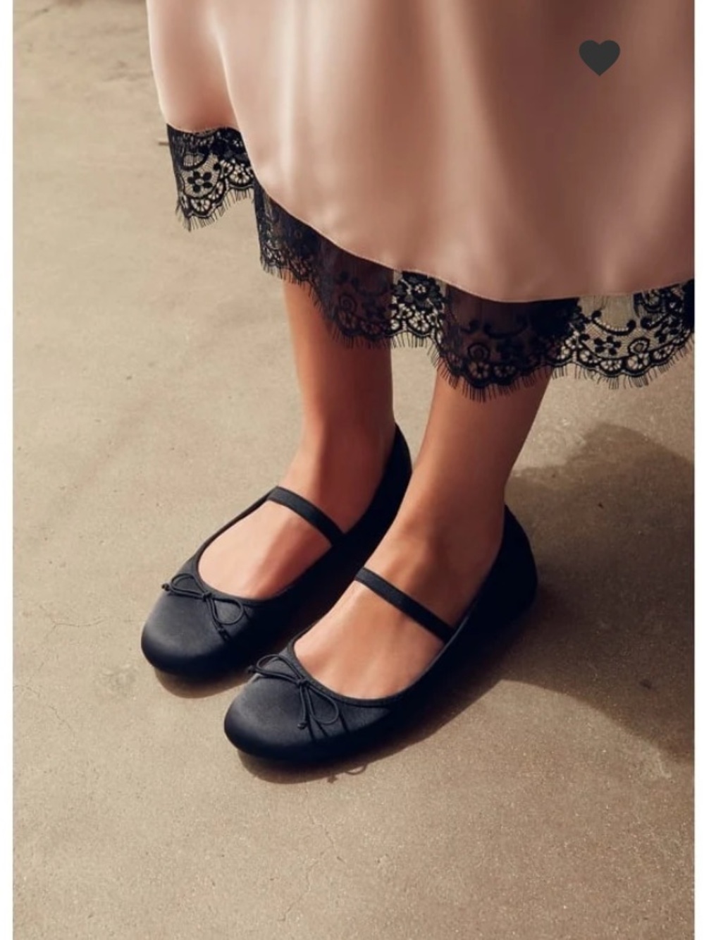 Classic Black Mary Jane Ballet Flats